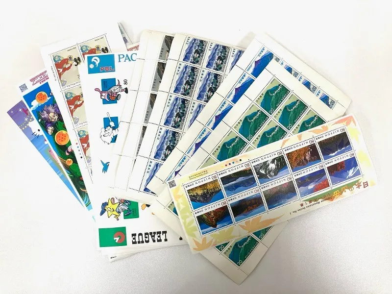 【記念切手】を宮城県白石市のお客様からお買取りさせていただきました	