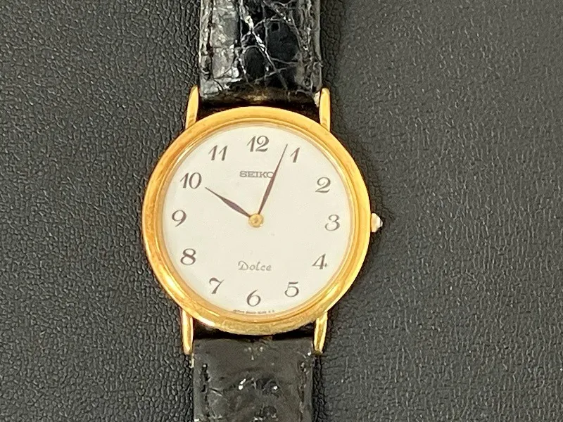 【セイコードルチェの金時計】を宮城県蔵王町のお客様からお買取りさせていただきました	