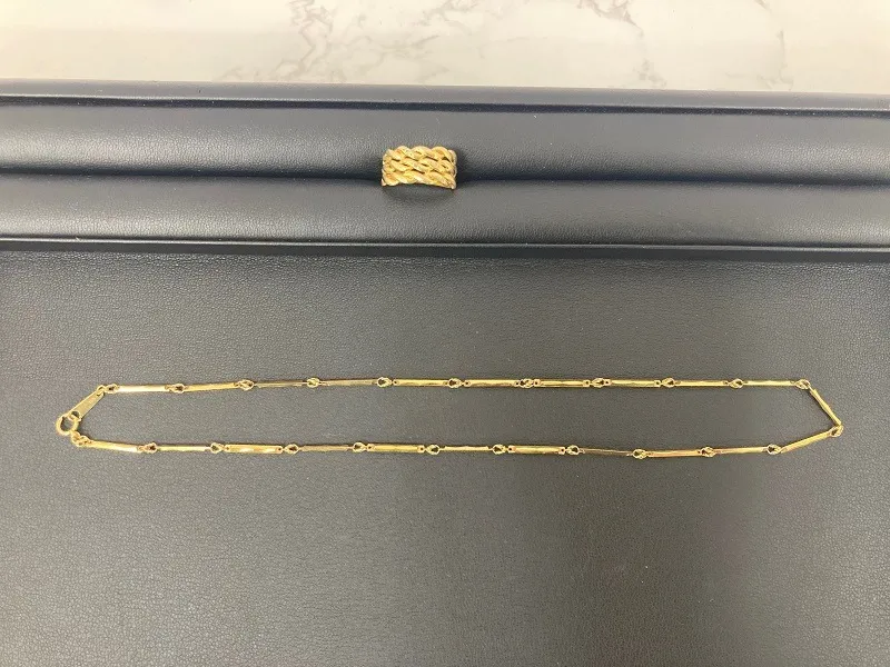 【金のアクセサリー類】を宮城県白石市のお客様からお買取りさせていただきました	