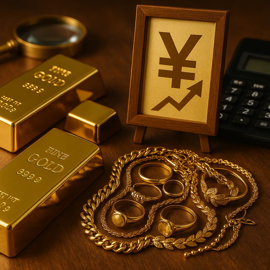 6月の金・貴金属は買取大吉 セラビ白石店で高価買取